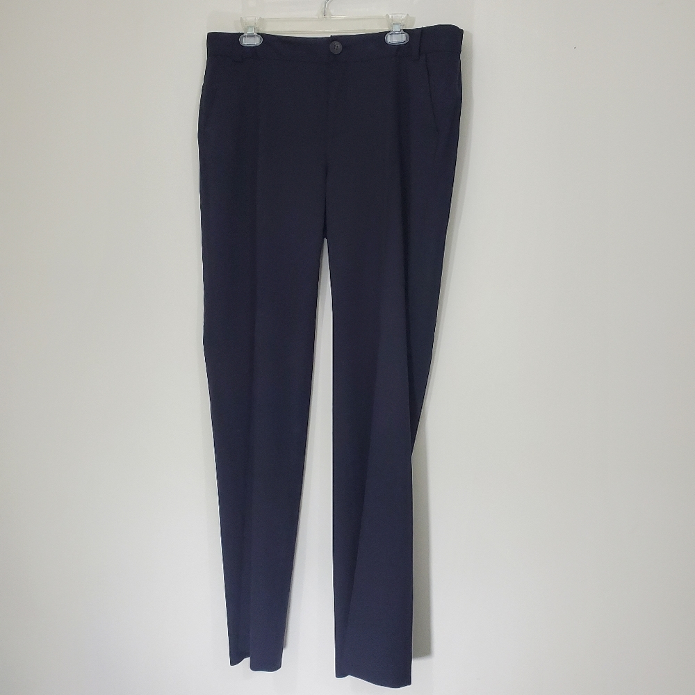 Eddie Bauer Wool Navy Mercer Fit Pants, Size 14T
